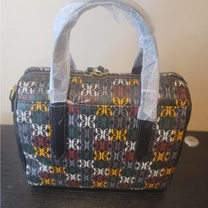 Multicolor Fossil Designer Handbag